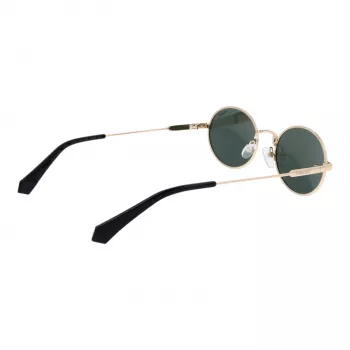 POLAROID PLD6228SX532M Unisex Rechteck-Sonnenbrille - Braun Havana Gestell, Braune polarisierte Gläser, 53 mm