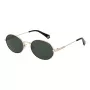 POLAROID PLD6228SX532M Unisex Rechteck-Sonnenbrille - Braun Havana Gestell, Braune polarisierte Gläser, 53 mm
