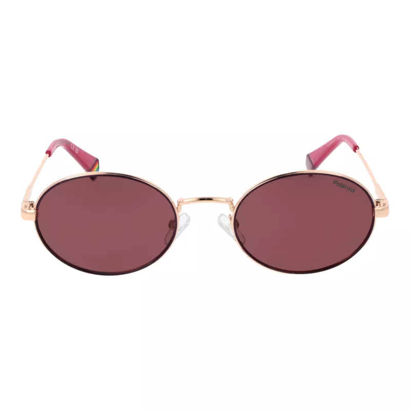 Polaroid PLD6228SX53LT Unisex Rechteck-Sonnenbrille - Havanna-Rahmen, braune polarisierte Gläser - 53 mm