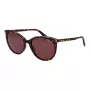 POLAROID PLD6231S55086 Damen Cat-Eye-Sonnenbrille - Havanna-Gestell, braune polarisierte Gläser, UV400