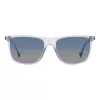 POLAROID PLD6232S2M4 Herren Rechteckige Polarisierte Sonnenbrille Schwarz/Grau 55/17/140 mm