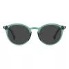 Polaroid PLD6233S1ED Unisex-Sonnenbrille - Schwarzer Rahmen, graue polarisierte Gläser