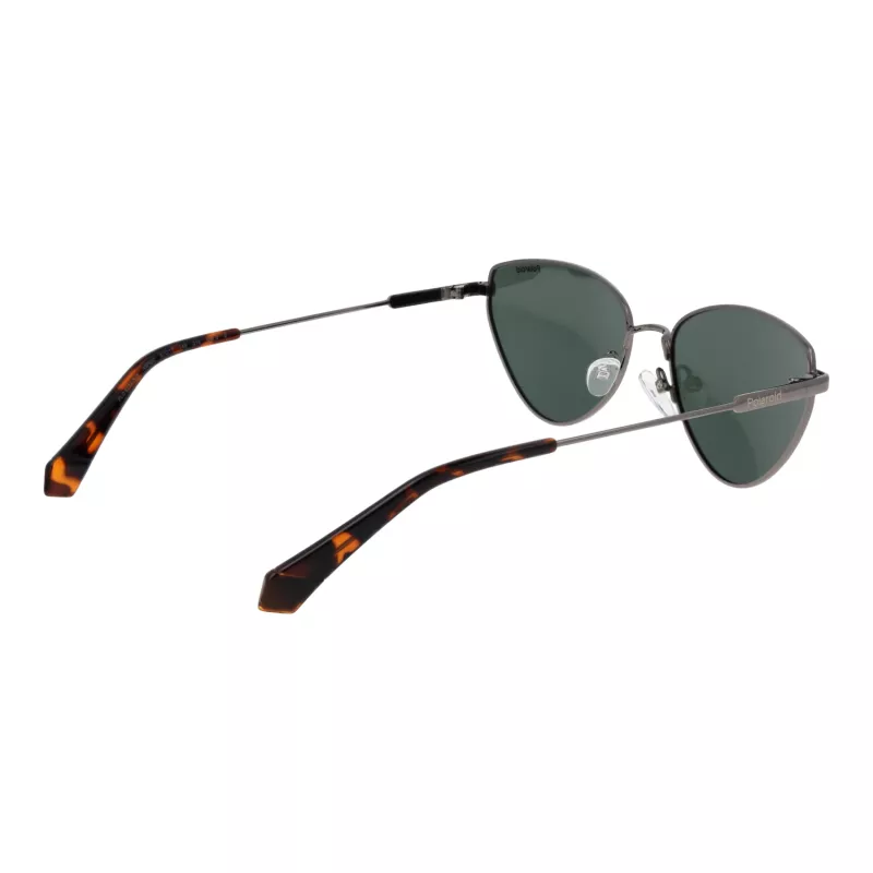 Polaroid PLD6234SX57AS Damen Polarisierte Sonnenbrille - Schwarzer Rahmen Graue Gläser 57mm