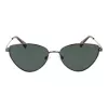 Polaroid PLD6234SX57AS Damen Polarisierte Sonnenbrille - Schwarzer Rahmen Graue Gläser 57mm