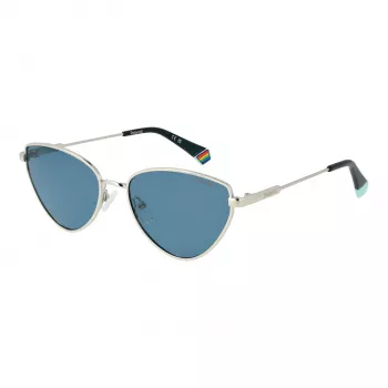 Polaroid PLD6234SX57DO Damen Katzenaugen-Sonnenbrille Havana Braun Polarisiert UV400