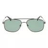POLAROID PLD6235SX56AS Herren eckige polarisierte Sonnenbrille - Matt Schwarz/Grau