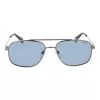 Polaroid PLD6235SX56V8 Herren Polarized Sonnenbrille Quadratisch Grauer Rahmen Graue Gläser 56mm