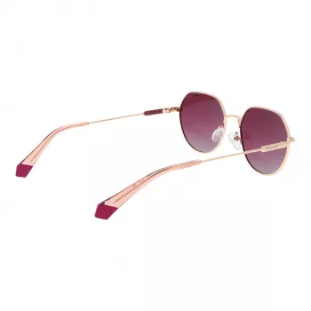 Polaroid PLD6236SX54S9 Unisex Sonnenbrille - Schwarzer Rahmen Graue Gläser 54mm
