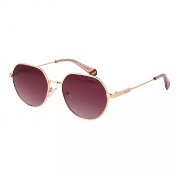 Polaroid PLD6236SX54S9 Unisex Sonnenbrille - Schwarzer Rahmen Graue Gläser 54mm