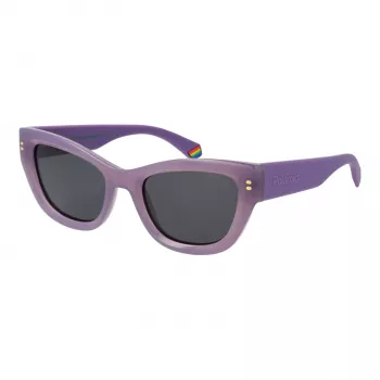Polaroid PLD6237SX5278 Damen-Sonnenbrille Havana Braun Polarisiert 52mm