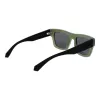 Polaroid PLD6238SX511E Herren Rechteckige Matt Schwarz Sonnenbrille mit Polarisierenden Grauen TAC-Gläsern UV400