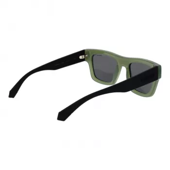Polaroid PLD6238SX511E Herren Rechteckige Matt Schwarz Sonnenbrille mit Polarisierenden Grauen TAC-Gläsern UV400