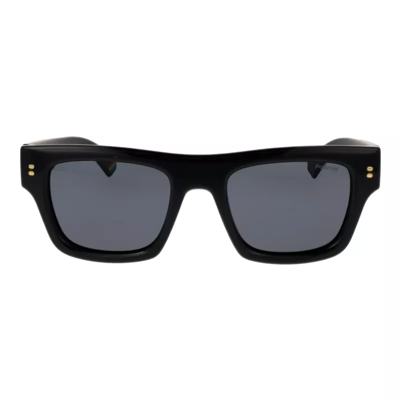 Polaroid PLD6238SX5180 Herren-Sonnenbrille, Square Havana, polarisierte braune Gläser