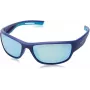POLAROID PLD7028S-242 Unisex Sonnenbrille - Polarisierte graue Gläser - Schwarzer Rahmen - 60/17/125 mm