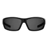 POLAROID PLD7029S807 Unisex Sport Sonnenbrille - Polarisierte graue Gläser - Schwarzer Rahmen