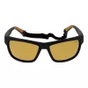 Polaroid PLD7031S59PGC Herren Sport-Sonnenbrille - Schwarzer Rahmen, graue polarisierte Gläser, 59 mm