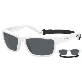 Polaroid PLD7031S6HT Herren-Sonnenbrille Havanna Square Frame Grüne Polariserende Gläser