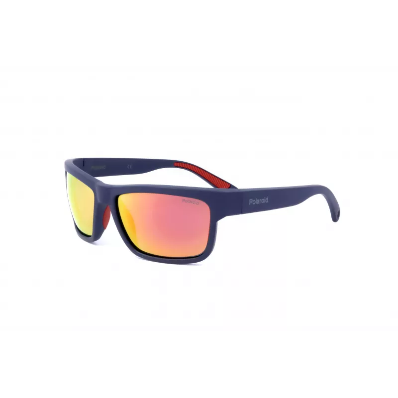 Polaroid PLD7031S8RU Herren Polarized Sonnenbrille - Schwarzer Rahmen Graue Gläser 59mm