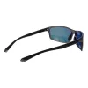Polaroid PLD7036S63KB7 Unisex Pilot Sonnenbrille - Schwarzer Rahmen, graue polarisierte Gläser, 63 mm