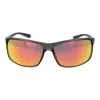 Polaroid PLD7036S63KB7 Unisex Pilot Sonnenbrille - Schwarzer Rahmen, graue polarisierte Gläser, 63 mm
