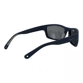 Polaroid PLD7037S60FLL Unisex Rechteckige Sonnenbrille - Polarisiert UV400 - 60/16/140 mm