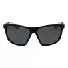 POLAROID PLD7040S5908A Herren Rechteckige Polarisierte Sonnenbrille - Grauer Rahmen Graue Gläser 59mm