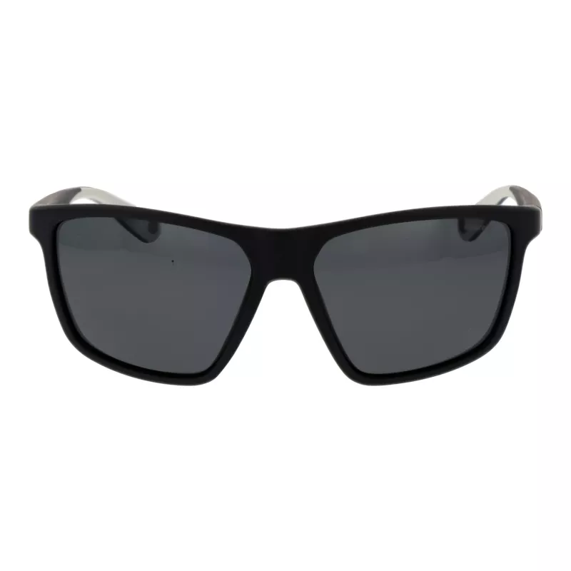 POLAROID PLD7040S5908A Herren Rechteckige Polarisierte Sonnenbrille - Grauer Rahmen Graue Gläser 59mm