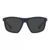 POLAROID PLD7040SFLL Herren-Sonnenbrille - Schwarzer Rahmen, Graue polarisierte Gläser, 59 mm