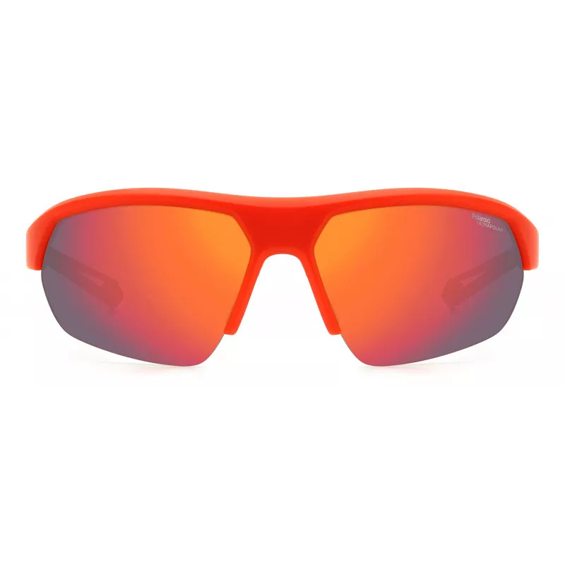 POLAROID PLD7048S0Z3G6 Unisex Pilot Sonnenbrille - Havana/Grün, 65/17/130 mm