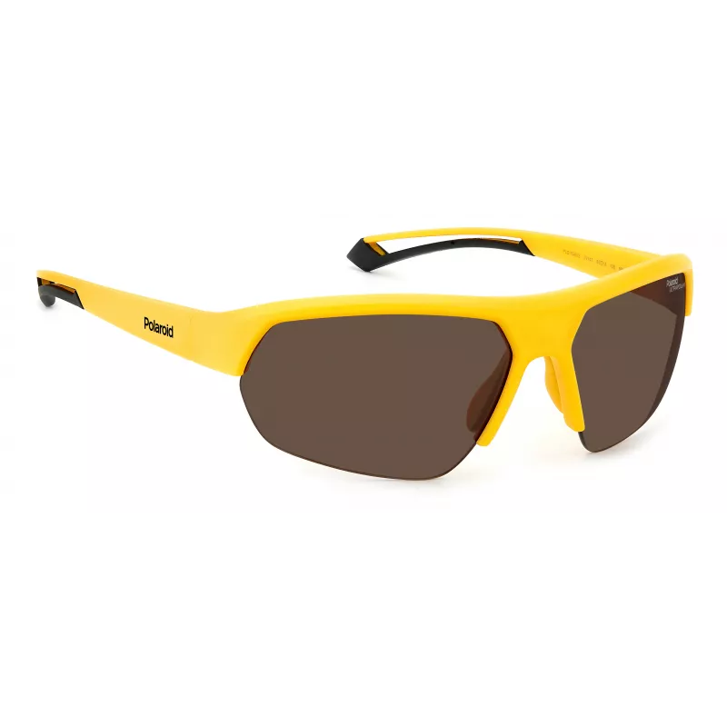Polaroid PLD7048S2V7G6 Unisex Sonnenbrille - Havana/Brauner Rahmen, grüne polarisierte Gläser, 65/17/130 mm