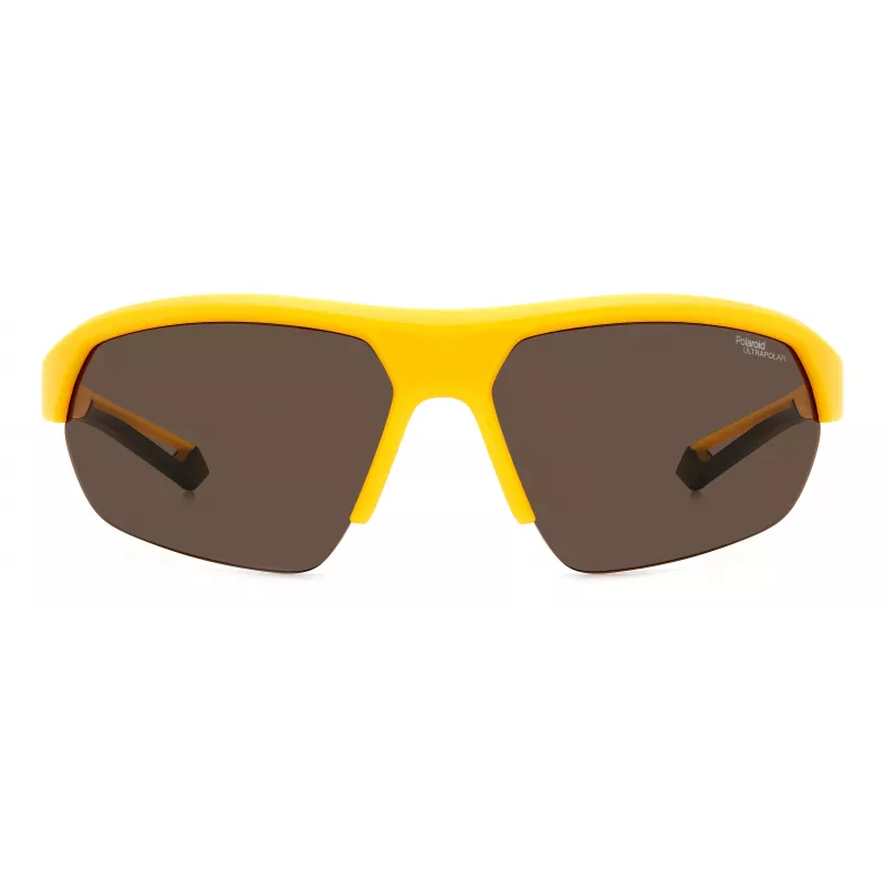 Polaroid PLD7048S2V7G6 Unisex Sonnenbrille - Havana/Brauner Rahmen, grüne polarisierte Gläser, 65/17/130 mm