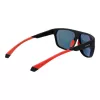POLAROID PLD7053S60BLX Herren-Sonnenbrille - Polarisierte graue Gläser - Schwarzer Rahmen - 60/12/140 mm