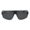 Polaroid PLD7054S61DLD Herren Rechteckige Sonnenbrille - Schwarzer Rahmen Graue Gläser