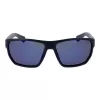Polaroid PLD7057S60FLL Herren Rechteckige Polarisierte Sonnenbrille - Schwarzer Rahmen Graue Gläser