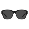 Polaroid PLD9019S08A Unisex Sonnenbrille - Schwarzer Rahmen, Graue polarisierte Gläser