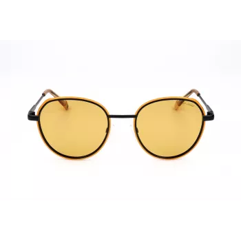 POLAROID Unisex P6114S Havana Sonnenbrille - Polarisierte graue Gläser 58mm