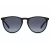 POLAROID Unisex PLD6003NSDL5W Sonnenbrille - Polarisierte graue Gläser - Schwarzer Rahmen - 54/19/140 mm