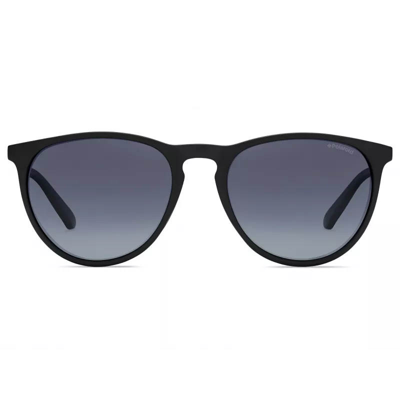 POLAROID Unisex PLD6003NSDL5W Sonnenbrille - Polarisierte graue Gläser - Schwarzer Rahmen - 54/19/140 mm