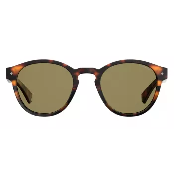 POLAROID Unisex PLD6042S086SP Sonnenbrille Havana Braun 49/22/145 mm