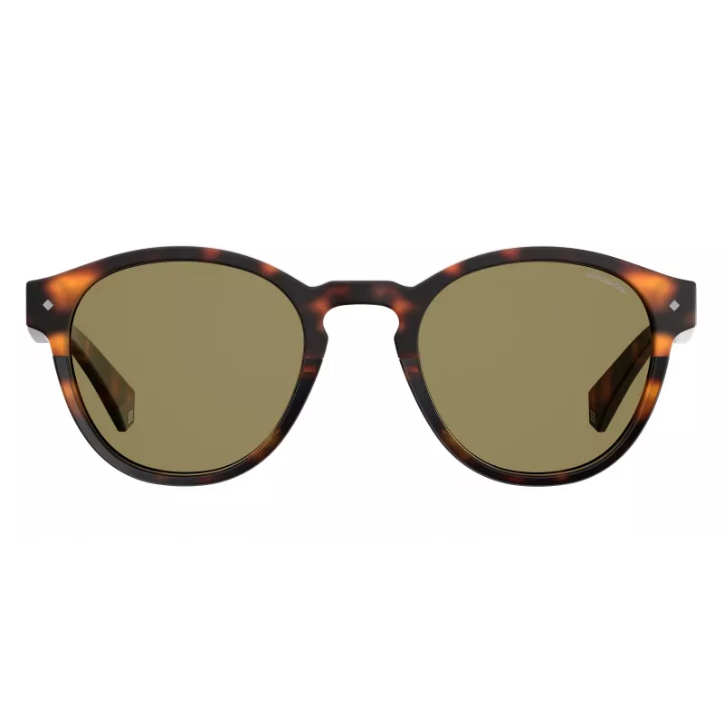 POLAROID Unisex PLD6042S086SP Sonnenbrille Havana Braun 49/22/145 mm