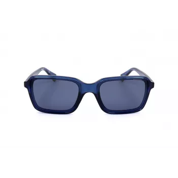 POLAROID Unisex PLD6161SPJP Rechteckige Polarisierte Sonnenbrille - Schwarzer Rahmen Graue Gläser 58mm