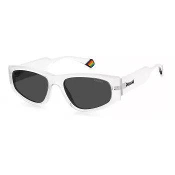 POLAROID Unisex PLD6169S900M9 Sonnenbrille - Havanna Propionat-Rahmen, braune polarisierte Gläser, 55 mm