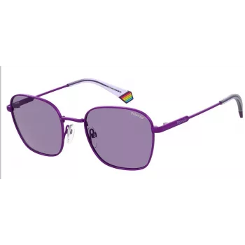 POLAROID Unisex PLD6170SB3V Sonnenbrille - Matt Schwarzer Rahmen, Graue Polarisierte Gläser, 53 mm