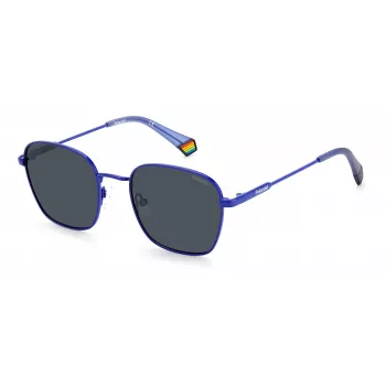 POLAROID Unisex PLD6170SGEGC3 Sonnenbrille - Havana Rahmen, Grüne polarisierte Gläser, 53 mm