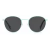 POLAROID Unisex PLD6171SMVUM9 Sonnenbrille - Havana Square Frame, polarisierte graue Gläser 51/20/140 mm