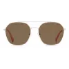 POLAROID Unisex PLD6172S10ASP Sonnenbrille - Schwarzer Rahmen, graue Gläser, 57 mm