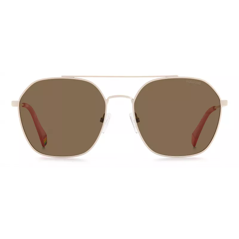 POLAROID Unisex PLD6172S10ASP Sonnenbrille - Schwarzer Rahmen, graue Gläser, 57 mm
