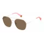 POLAROID Unisex PLD6172S10ASP Sonnenbrille - Schwarzer Rahmen, graue Gläser, 57 mm
