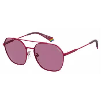 POLAROID Unisex PLD6172SQHO Sonnenbrille - Polarisiert UV400 Schutz - Eckiges Gestell 57mm