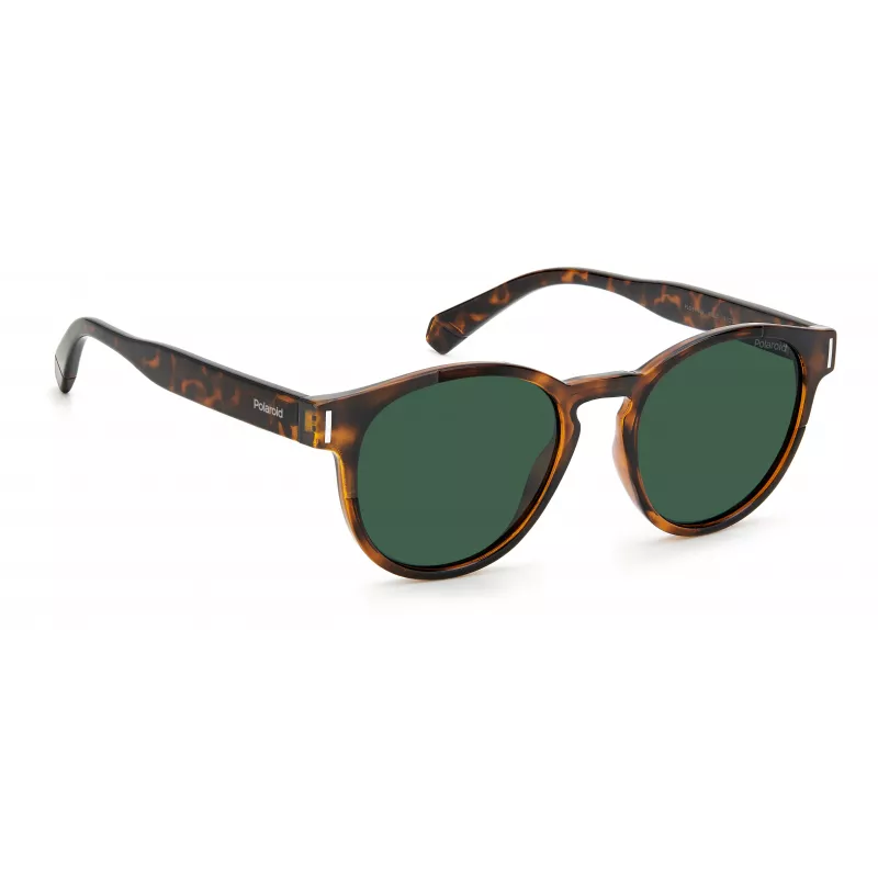 POLAROID Unisex PLD6175S086UC Sonnenbrille Havana Braun Polarisiert 51mm